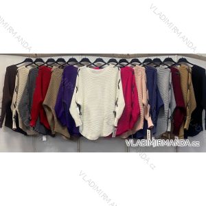 Women's short sleeve turtleneck sweater (42/44/46 ONE SIZE) ITALIAN FASHION IMC260237