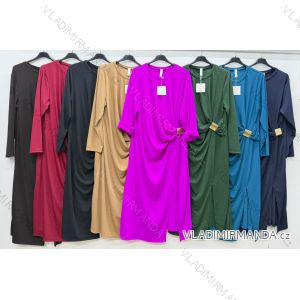 Women's oversized long pants with belt (42/44/46 ONE SIZE) ITALIAN FASHION IM4260327