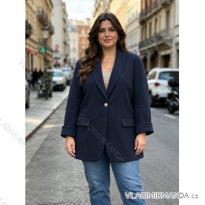 Women's long sleeve butterscotch jacket (54/56/58 ONE SIZE) ITALIAN FASHION IM4260252