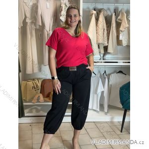 Women's short sleeve turtleneck sweater (42/44/46 ONE SIZE) ITALIAN FASHION IMC260237