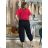 Women's short sleeve turtleneck sweater (42/44/46 ONE SIZE) ITALIAN FASHION IMC260237