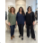 Summer dress oval short sleeve women's oversized (50/52/54 ONE SIZE) ITALIAN FASHION IM425011 46/48/50 black
