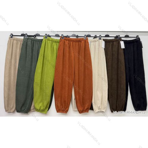 Women's oversized long pants with belt (42/44/46 ONE SIZE) ITALIAN FASHION IM4260327