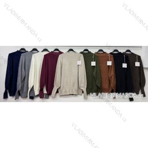 Women's oversized long pants with belt (42/44/46 ONE SIZE) ITALIAN FASHION IM4260327