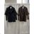 Women's Long Sleeve Hooded Lamb Coat (S/M/L ONE SIZE) ITALIAN FASHION IMWDD24257