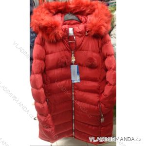 Jacket with fur women's oversized (2xl-6xl) SPEEDA W579BIG
