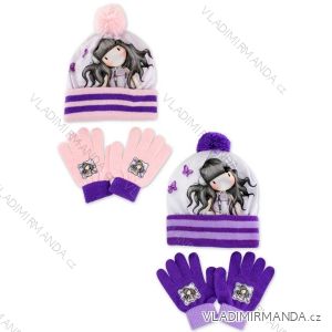 Caps and gloves winter santoro london baby girl (uni) SETINO 770-685