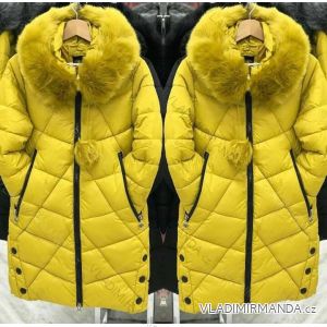 Jacket coat with ladies' fur (s-xl) POLSKá MODA PM217049
