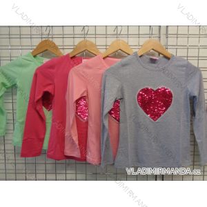 T-shirt long sleeve for children and adolescent girls (116-146) VOGUE IN 98406