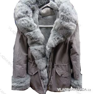 Coat winter park with fur women KZELL FRANCE IM917K725-F23
