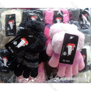 Gloves knitted toy girl TELICO GL-034
