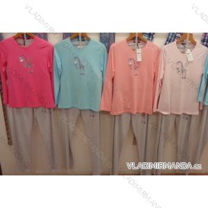 Pajamas long ladies cotton (m-2xl) BENTER 65617
