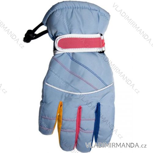 Gloves Girls Ski Girls Girls (24-26 cm) YO! RN-005
