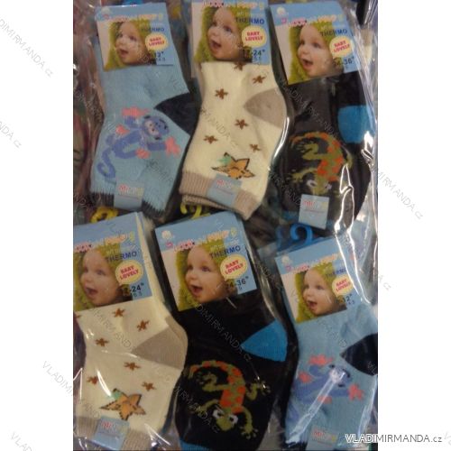 Socks warm thermo infant boys (0-36 months) LOOKEN ZTY-6803