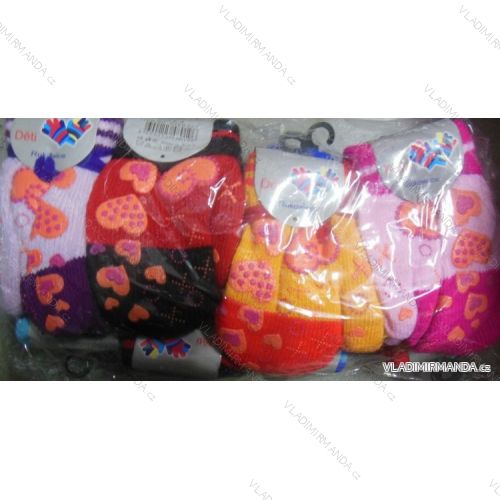 Gloves / mittens knit warm baby boys and boys (0-12 m) POLSKÁ VÝROBA GTEB-02