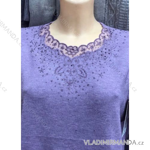 Pullover sweater long sleeve ladies (m-2xl) POLSKá MODA GR17048
