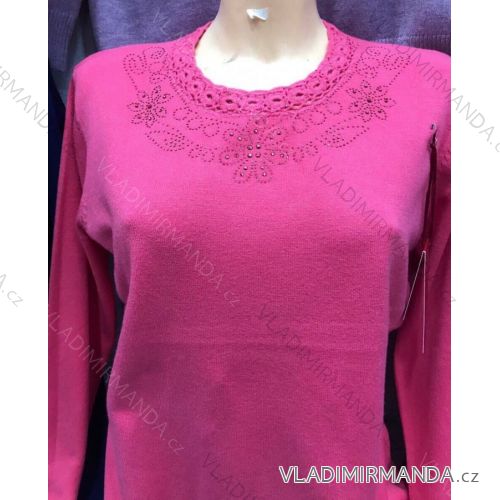 Pullover sweater long sleeve ladies (m-2xl) POLSKÁ MODA GR17052
