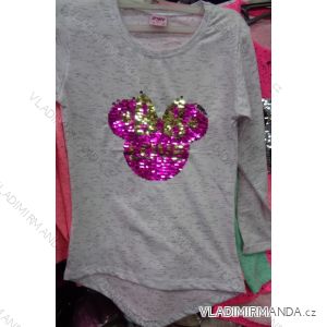 T-shirt short sleeve with sequins children's (98-128) ZEYREK TURKEY MODA TM217062
