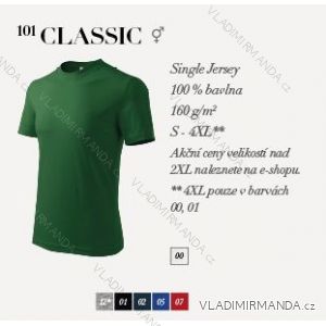 T-shirt classic short sleeve unisex (s-4xl) ADVERTISING TEXTILE 101CL
