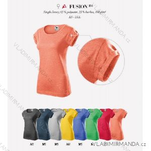 T-shirt fusion short sleeve ladies (xs-2xl) ADVERTISING TEXTILE 164F
