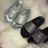 Slippers with ladies glitter (36-41) OBUV OB118002 / 1KS
