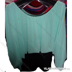 Dress sleeve long sleeve with ladies pearls (uni sl) ITALIAN Fashion IM918046
