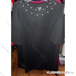 Tunic short sleeve with ladies over-dimensional (xl-3xl) ITALIAN Fashion IM9188006
