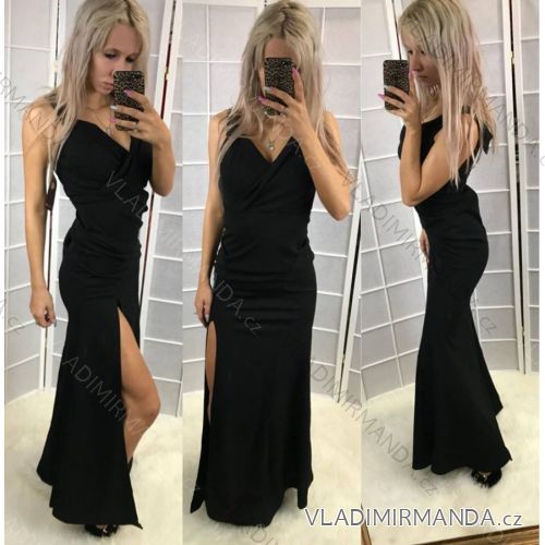 Long sleeveless dress womens (uni sl) ITALIAN Fashion IM918065
