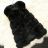 Winter jacket furskin with leather pockets warm artificial fur (s-4xl) AFASHION AF18048