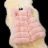 Winter jacket furskin with leather pockets warm artificial fur (s-4xl) AFASHION AF18048