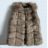 Winter jacket furskin with leather pockets warm artificial fur (s-4xl) AFASHION AF18048