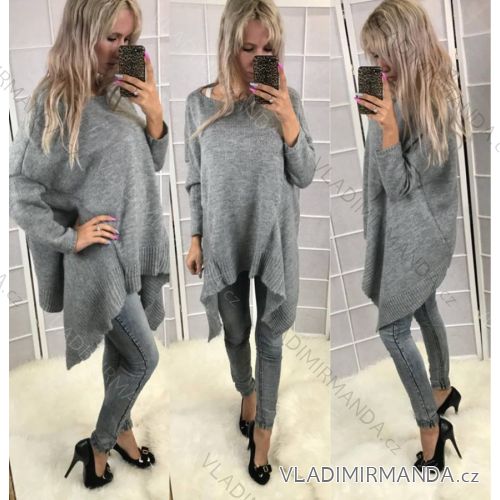 Sweater ladies long (uni SL) ITALIAN Fashion GR18001
