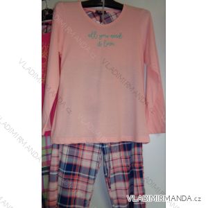 Pajamas long ladies cotton (l-3xl) BENTER 65668
