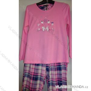 Pajamas long ladies cotton (m-2xl) BENTER 65666
