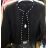 Ladies jacket with pearls imitation cut leather (sl) ITALIAN Fashion IM918079
