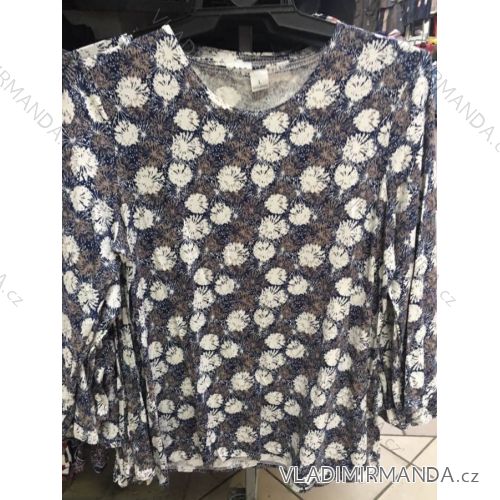 T-shirt tunic long sleeve women (l-4xl) POLSKÁ VÝROBA PM118030