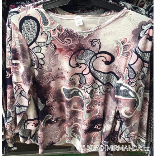 T-shirt tunic long sleeve ladies (l-4xl) POLSKá VÝROBA PM118044