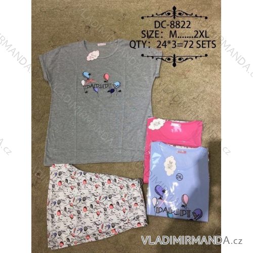 Pajamas Short Ladies (m-2xl) DC-8822