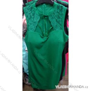 Short sleeveless dress with lace ladies (uni sl) ITALIAN Fashion IM918105

