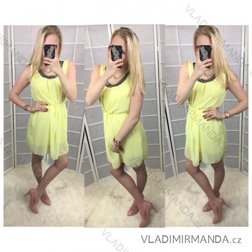 Summer dress short sleeve short women (uni sl) ITALIAN Fashion IM618205