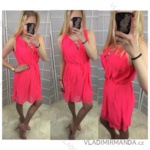 Summer dress short sleeve short women (uni sl) ITALIAN Fashion IM618210
