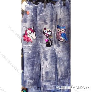 Leggings with baby sequins and teen girl (128-164) TUZZY TURKEY MODA TM218009
