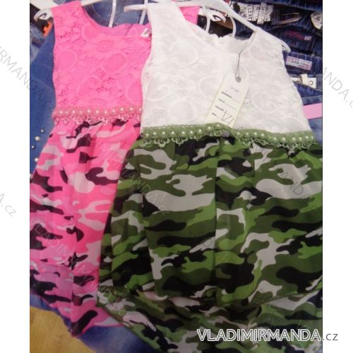 Set of dressing gowns with beads + leggings baby girl (2-12 years old) TURKEY MODA TM218R-702