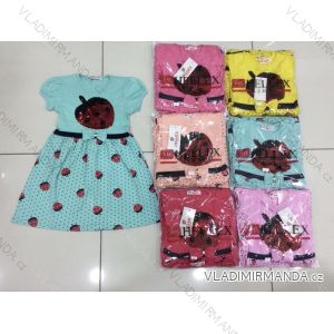 Dress short sleeve baby with sequins (3-6 years) TURKEY TV418054

