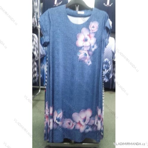 Dress short sleeve ladies (l-3xl) POLSKá VÝROBA PM118085
