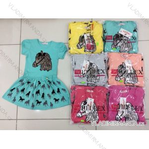 Dress short sleeve baby with sequins (3-6 years) TURKEY TV418086
