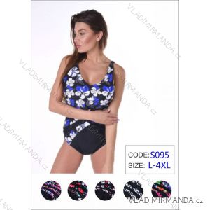 Swimwear one-piece womens oversized (l-4xl) SEFON S095B
