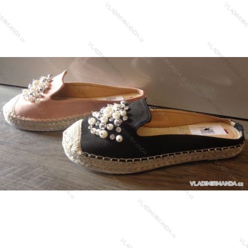 Slippers with ladies pearls (36-41) FOX ROC18N-66PK
