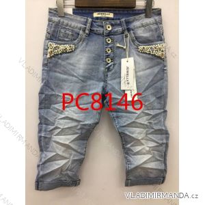 Rifle with pearls 3/4 short ladies (xs - xl) JEWELLY LEXXURY PC8146
