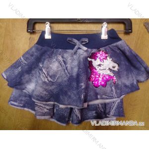 Skirt with sequins baby teen girl (128-164) TUZZY TURKEY MODA TM218034
